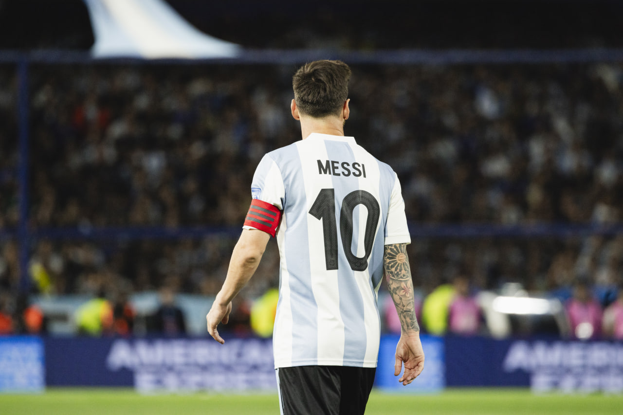 Messi capitão da Argentina