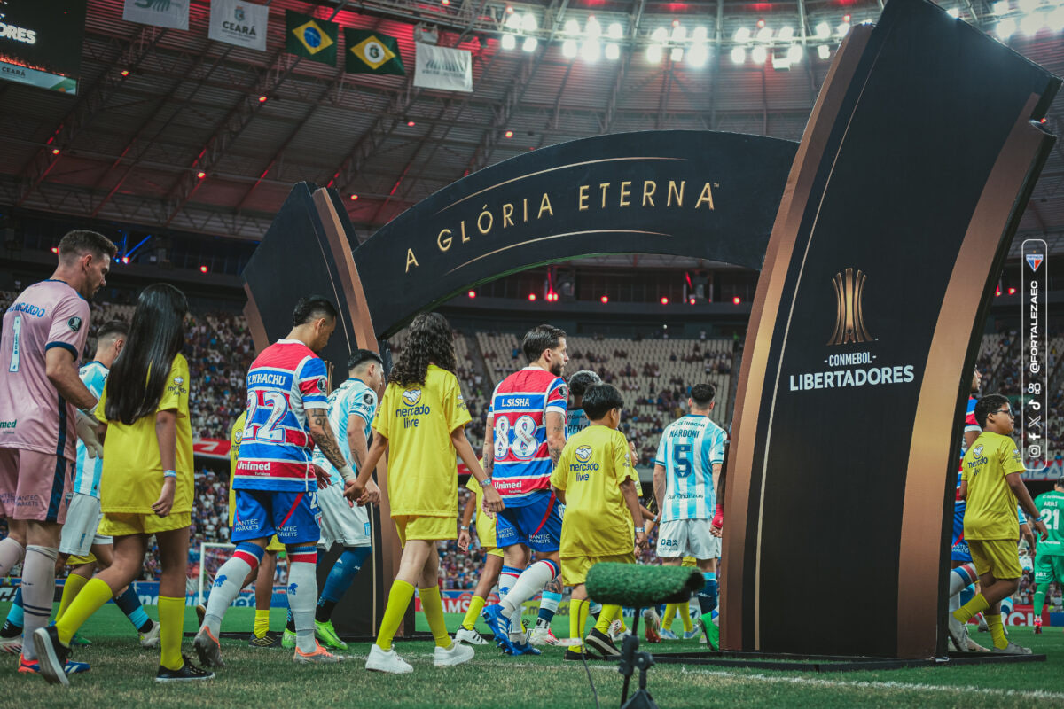 Fortaleza estreando na Libertadores 2025
