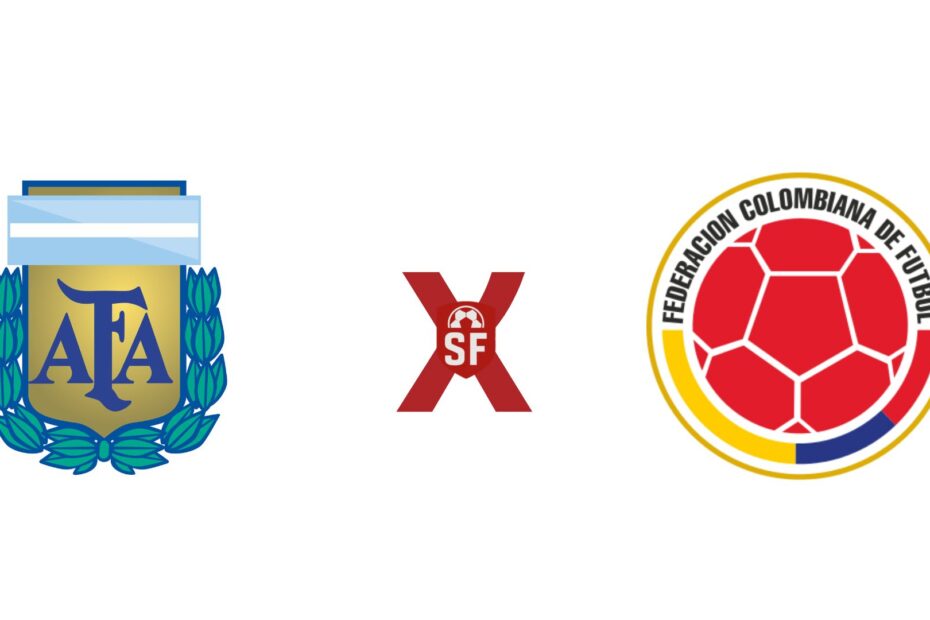 Argentina x Colômbia pelas Eliminatórias da Copa do Mundo de 2026.